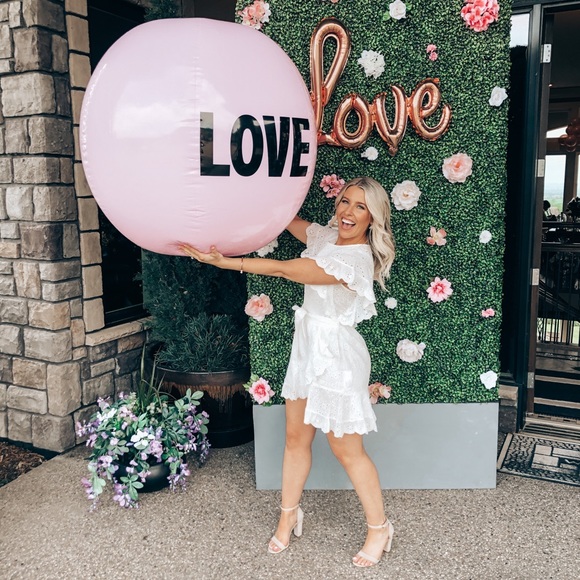 White Eyelet Dress - Picture 4 of 4